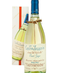 Cantina Zaccagnini Tralcetto Pinot Grigio 2022 (if the shipping method is UPS or FedEx, it will be sent without box)